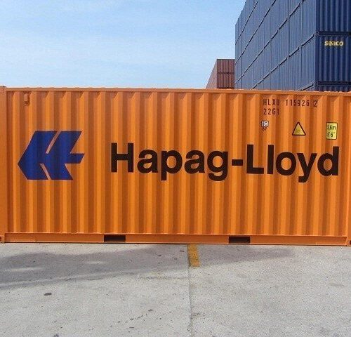 Container 20 Pieds Neuf 1er Voyage | Coloris Orange