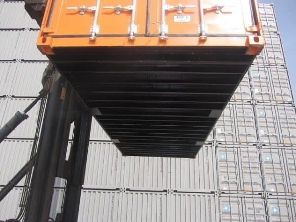 Container 20 Pieds Neuf 1er Voyage | Coloris Orange