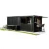 Conteneur bar extérieur amovible 8 x 2 mètres 26ft
