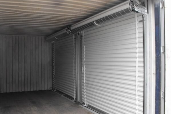 Conteneur de stockage 20 pieds avec portes roulantes