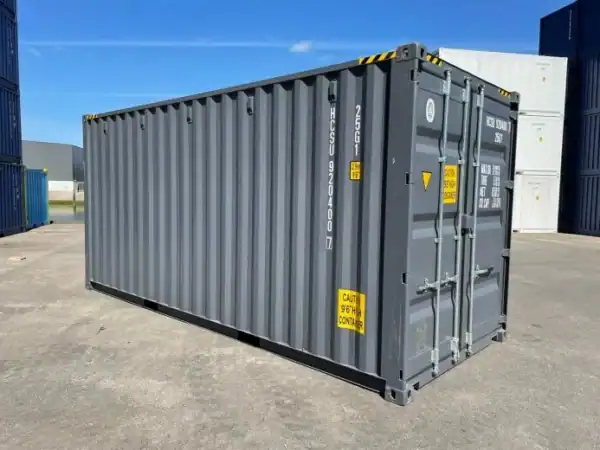 Container-maritime-20-pieds-High-Cube-neuf-GRIS.webp Container maritime 20 pieds high cube