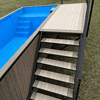 Conteneur Piscine 6 m x 2,5 m
