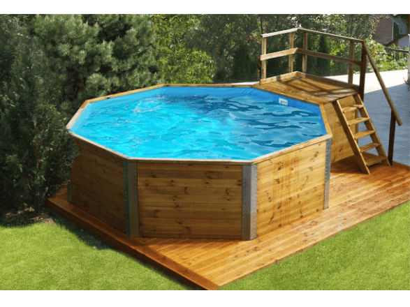 Piscine Bois Ronde ( hors équipement inclus )
