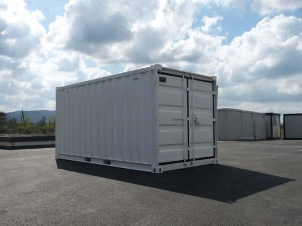 Conteneur de stockage 15 pieds – Blanc