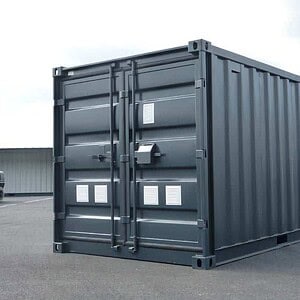 Conteneur de stockage 15 pieds – Noir