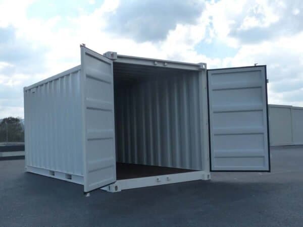 Conteneur de stockage 15 pieds – Blanc