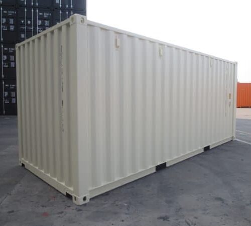 conteneur-maritime-20ft-pieds-1-600x450-1.jpg Container 20 Pieds Neuf 1er Voyage | Coloris Blanc crème