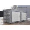 Conteneur de stockage 20 pieds avec portes roulantes