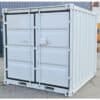 Container de Stockage 8 Pieds Blanc | Conteneur Compact Coloris RAL 9010