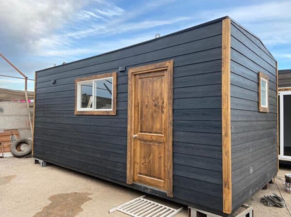 100.-Cabana-Pinto-18m2 Container Modulaire Cabine Pinto 18m² – Studio Préfabriqué 6×3 m Clé en Main