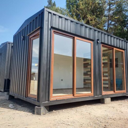 100.-Cabana-Valdivia-18m2 Conteneur Modulaire Valdivia 18m²