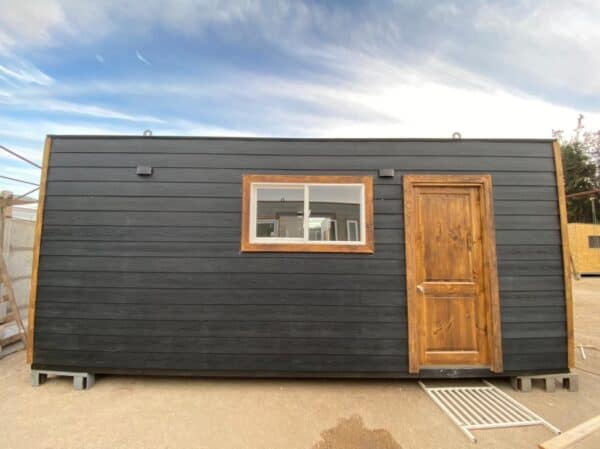 101.-Cabana-Pinto-18m2 Container Modulaire Cabine Pinto 18m² – Studio Préfabriqué 6×3 m Clé en Main